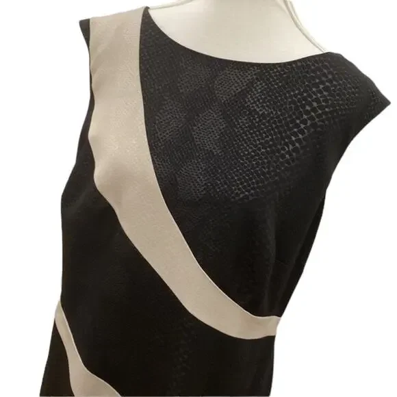 Adrianna Papell Dress 18W Plus Size Classic Cocktail Dress Sheath Semi Formal